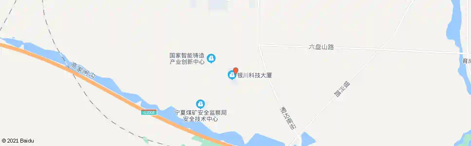 银川银川科技大厦_公交站地图_银川公交_妙搜公交查询2025