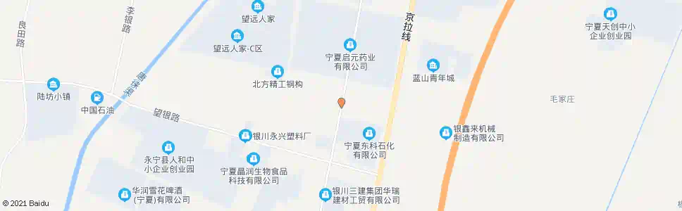 银川望远中央大道力成路口_公交站地图_银川公交_妙搜公交查询2025