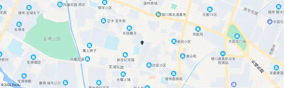 银川永安巷修业路口_公交站地图_银川公交_妙搜公交查询2025