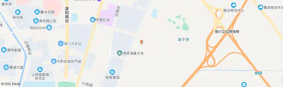 银川阿语学校_公交站地图_银川公交_妙搜公交查询2025