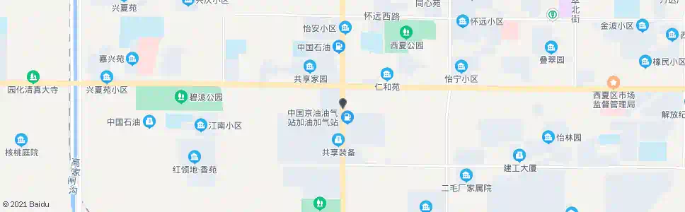 银川文昌街北京路口_公交站地图_银川公交_妙搜公交查询2025