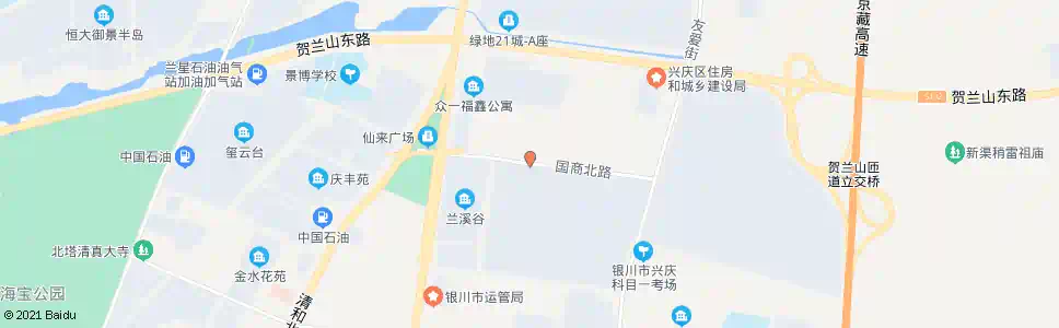 银川新世纪物流中心_公交站地图_银川公交_妙搜公交查询2025