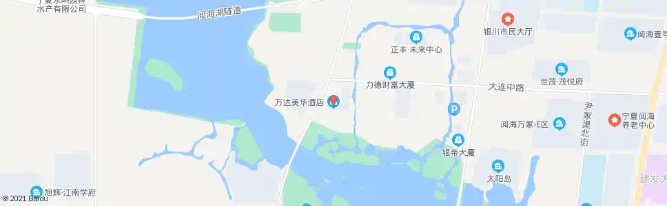 银川汇丰大厦_公交站地图_银川公交_妙搜公交查询2025