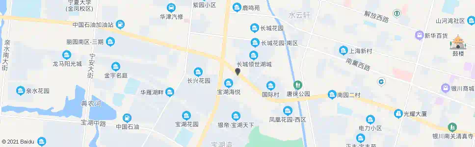 银川长城路正源街口_公交站地图_银川公交_妙搜公交查询2025