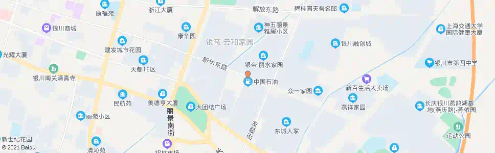 银川丽水家园_公交站地图_银川公交_妙搜公交查询2025