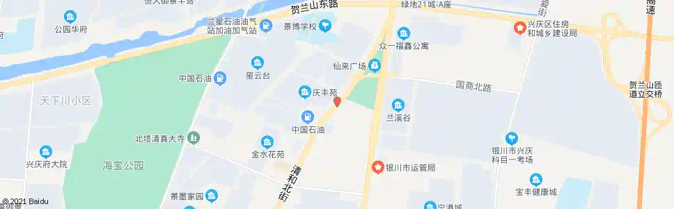 银川西北农资城_公交站地图_银川公交_妙搜公交查询2025