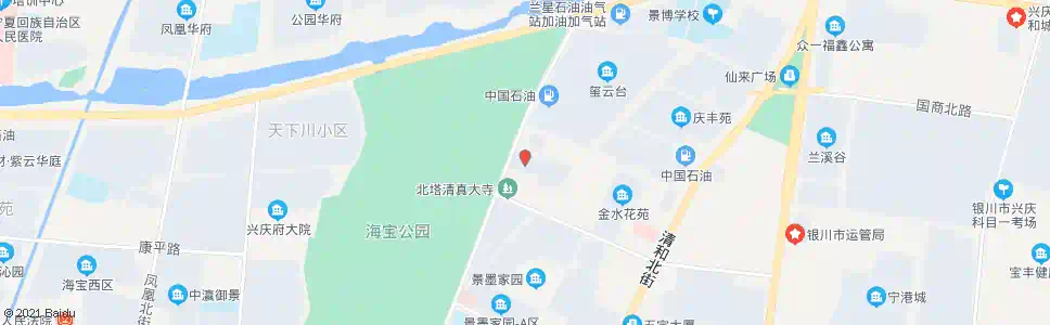 银川蓝泰广场_公交站地图_银川公交_妙搜公交查询2025