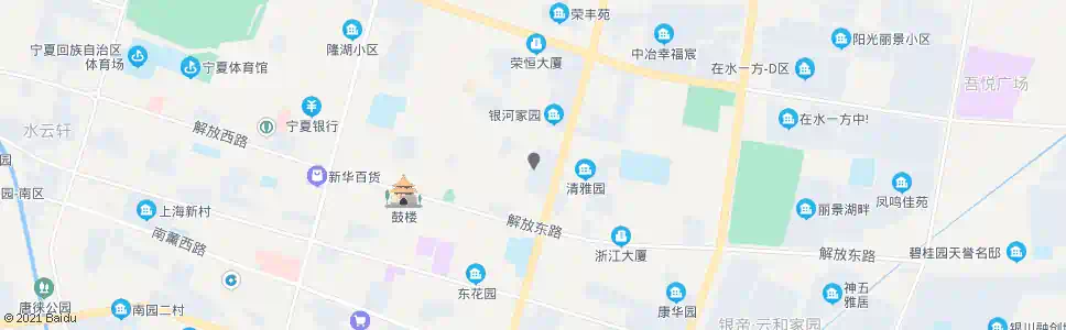 银川文化东街_公交站地图_银川公交_妙搜公交查询2025