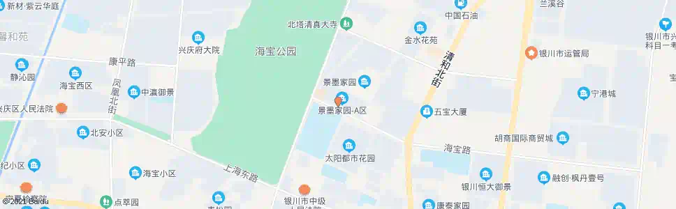 银川景墨家园南门_公交站地图_银川公交_妙搜公交查询2025