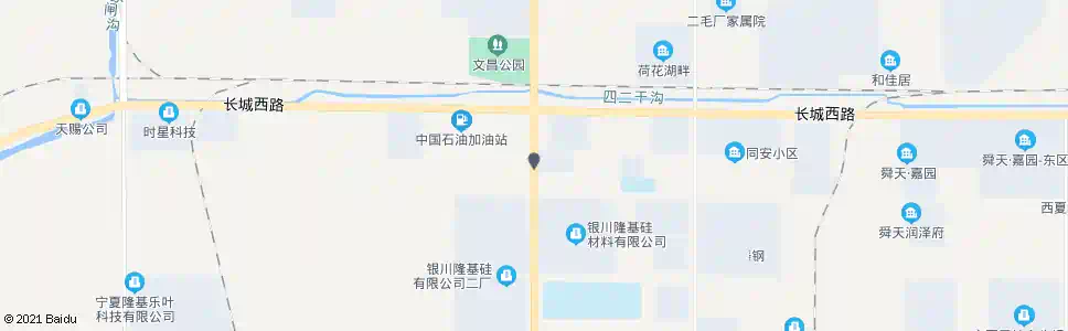 银川文昌街济民路口_公交站地图_银川公交_妙搜公交查询2025