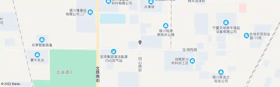 银川同心街宝湖路口_公交站地图_银川公交_妙搜公交查询2025