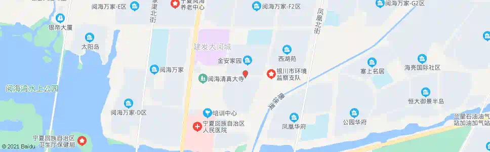 银川金安家园_公交站地图_银川公交_妙搜公交查询2025
