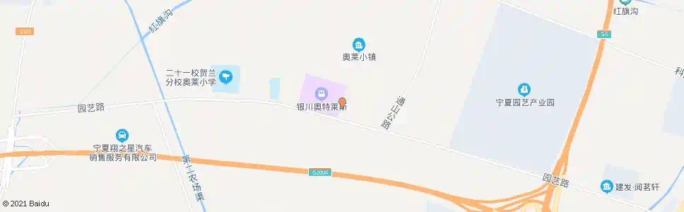 银川银川奥特莱斯_公交站地图_银川公交_妙搜公交查询2025