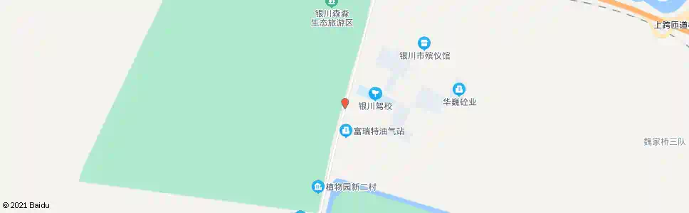 银川宁夏救灾储备库_公交站地图_银川公交_妙搜公交查询2025