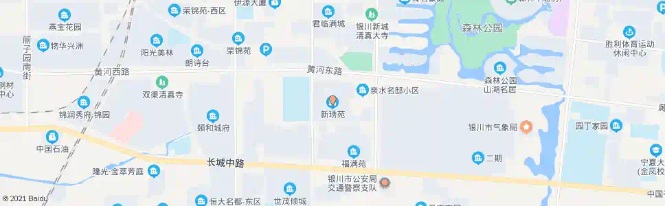 银川新琇苑_公交站地图_银川公交_妙搜公交查询2025
