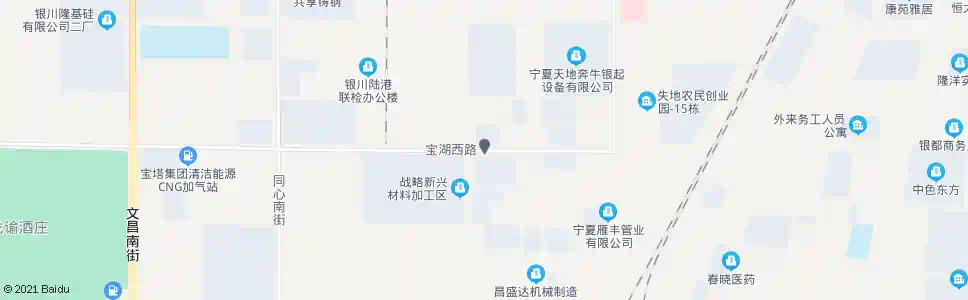 银川宝湖路文萃街口_公交站地图_银川公交_妙搜公交查询2025