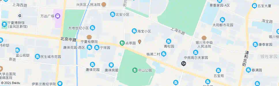 银川海宝龙幼儿园_公交站地图_银川公交_妙搜公交查询2025