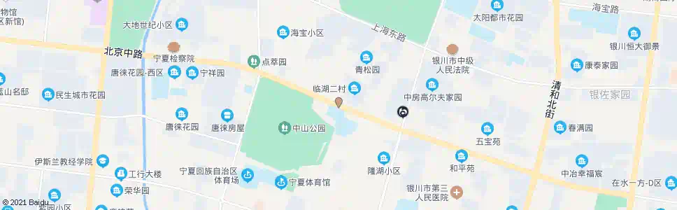银川临湖小区_公交站地图_银川公交_妙搜公交查询2025