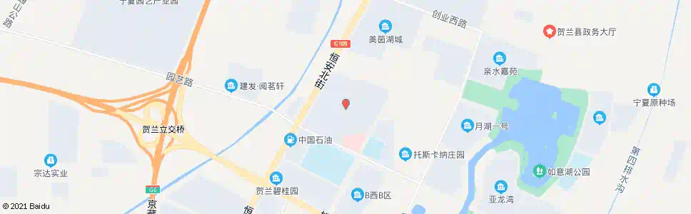 银川奥林匹克花园_公交站地图_银川公交_妙搜公交查询2025