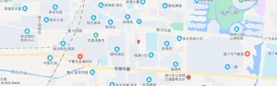 银川六中西_公交站地图_银川公交_妙搜公交查询2025