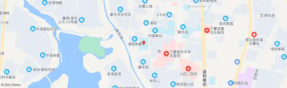 银川十二中学_公交站地图_银川公交_妙搜公交查询2025