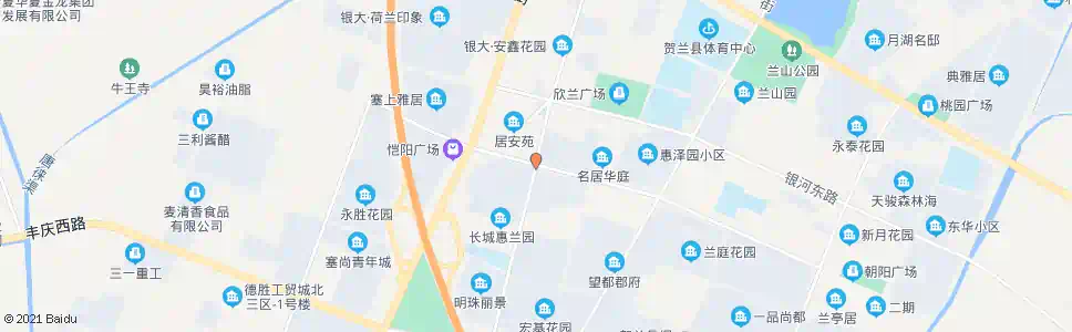 银川居安路桃林南街口_公交站地图_银川公交_妙搜公交查询2025
