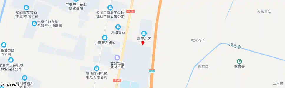 银川北方置业_公交站地图_银川公交_妙搜公交查询2025
