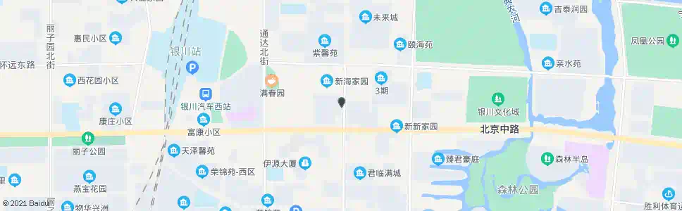 银川八村6号_公交站地图_银川公交_妙搜公交查询2025