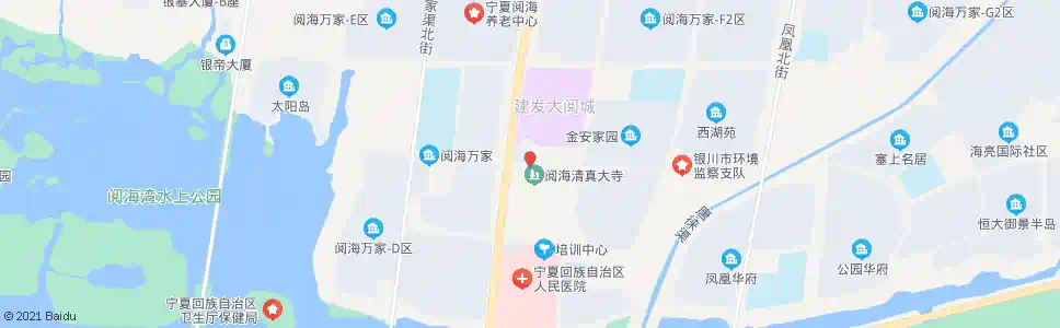 银川建发大阅城南_公交站地图_银川公交_妙搜公交查询2025