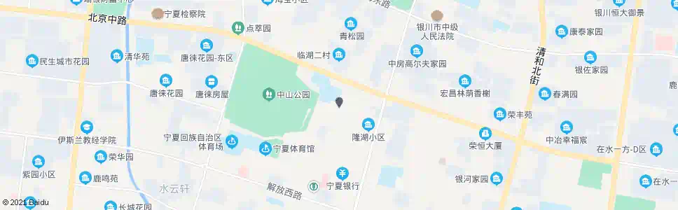 银川进宁街北京路口_公交站地图_银川公交_妙搜公交查询2025