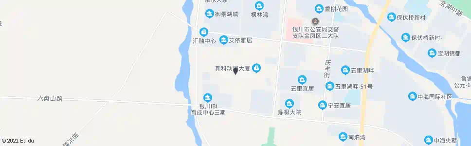 银川烟墩巷五里台路口_公交站地图_银川公交_妙搜公交查询2025