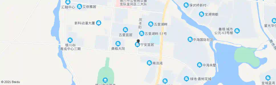 银川经九纬十二路口_公交站地图_银川公交_妙搜公交查询2025
