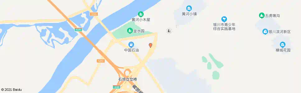 银川滨河交警大队_公交站地图_银川公交_妙搜公交查询2025
