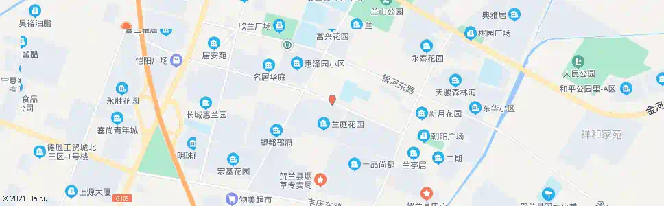 银川贺兰县一小_公交站地图_银川公交_妙搜公交查询2025