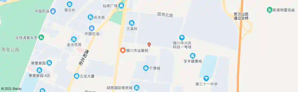 银川商贸城广场_公交站地图_银川公交_妙搜公交查询2025