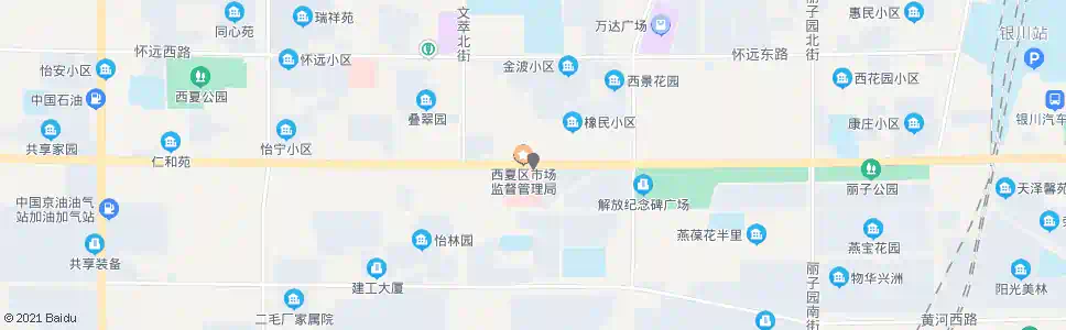银川中医研究院_公交站地图_银川公交_妙搜公交查询2025