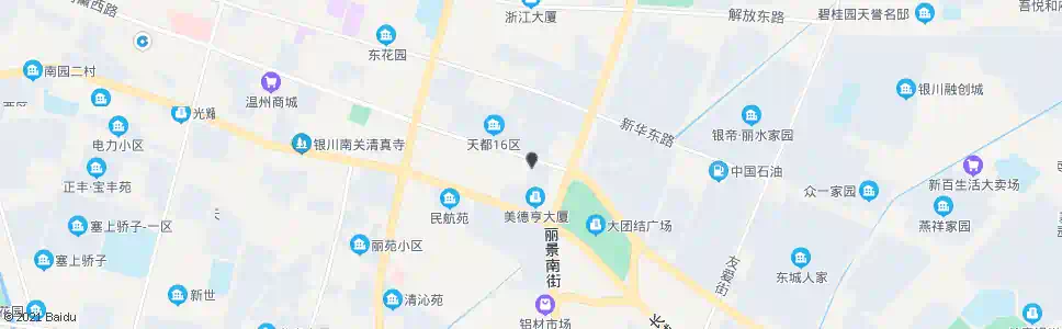 银川美德亨国际家居_公交站地图_银川公交_妙搜公交查询2025