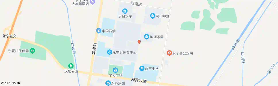 银川永红路宁惠街口_公交站地图_银川公交_妙搜公交查询2025