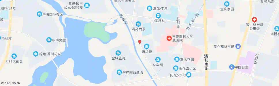 银川凤凰街林华巷口_公交站地图_银川公交_妙搜公交查询2025