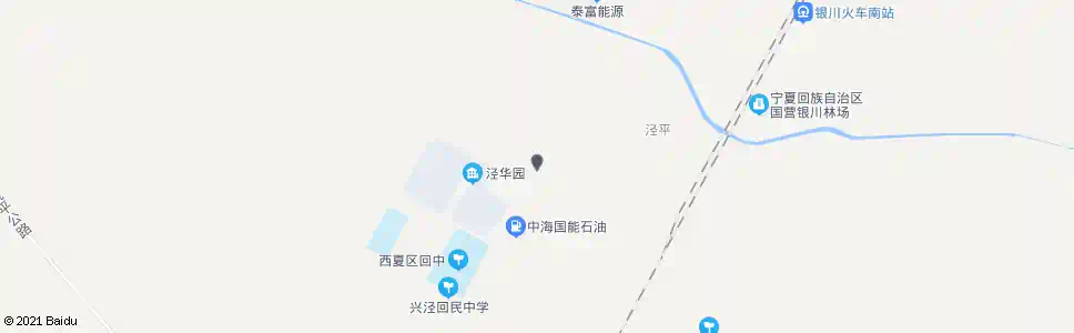 银川泾华村_公交站地图_银川公交_妙搜公交查询2025