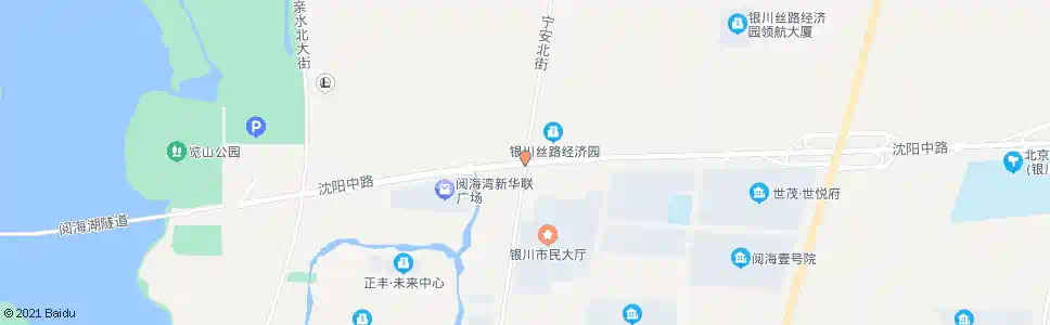 银川万寿路沈阳路口_公交站地图_银川公交_妙搜公交查询2025