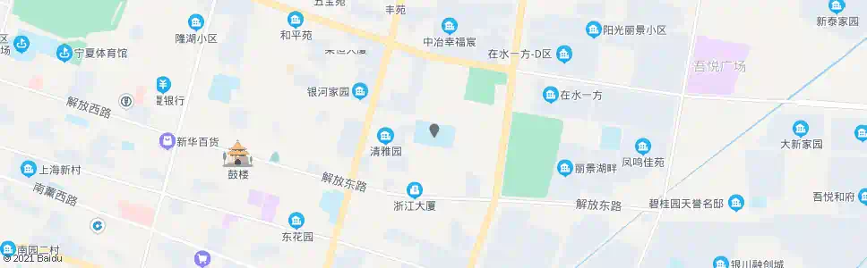 银川银川回民中学_公交站地图_银川公交_妙搜公交查询2025