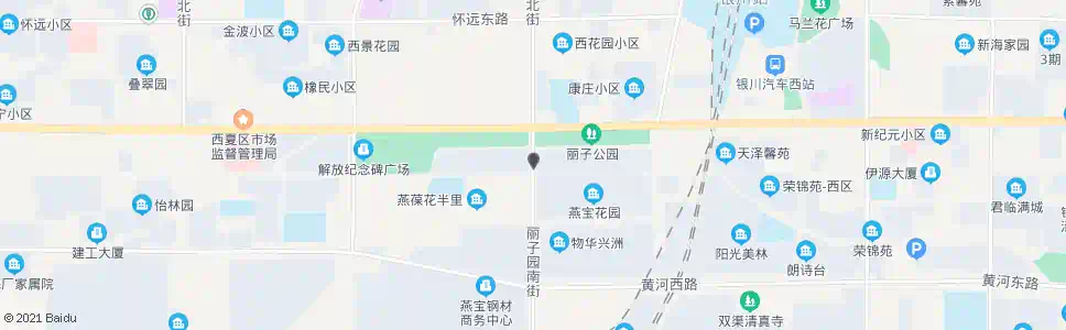 银川燕宝花园_公交站地图_银川公交_妙搜公交查询2025