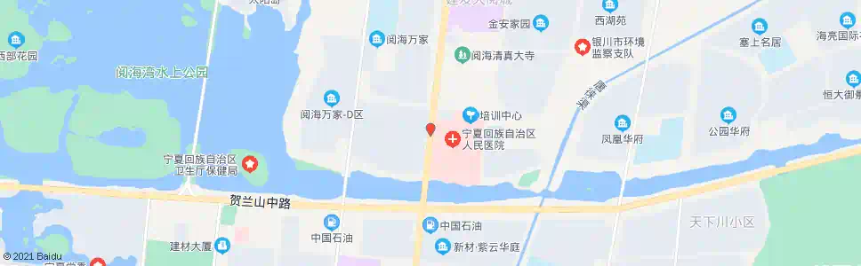 银川宁夏人民医院_公交站地图_银川公交_妙搜公交查询2025