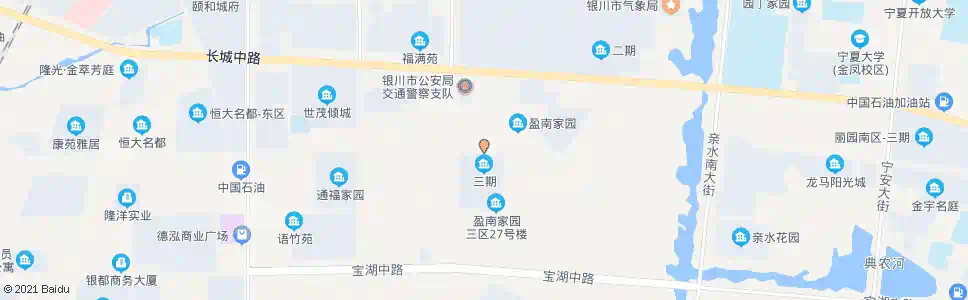 银川盈南家园三区_公交站地图_银川公交_妙搜公交查询2025