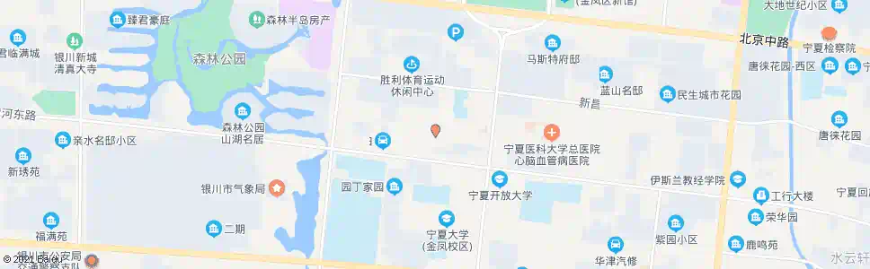 银川惠北西巷_公交站地图_银川公交_妙搜公交查询2025