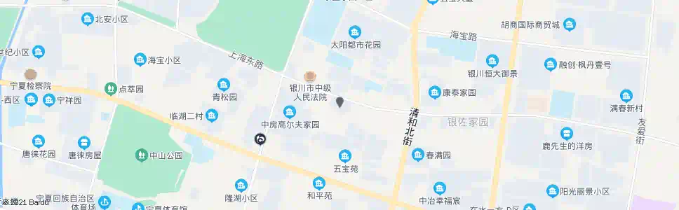 银川天成小区_公交站地图_银川公交_妙搜公交查询2025