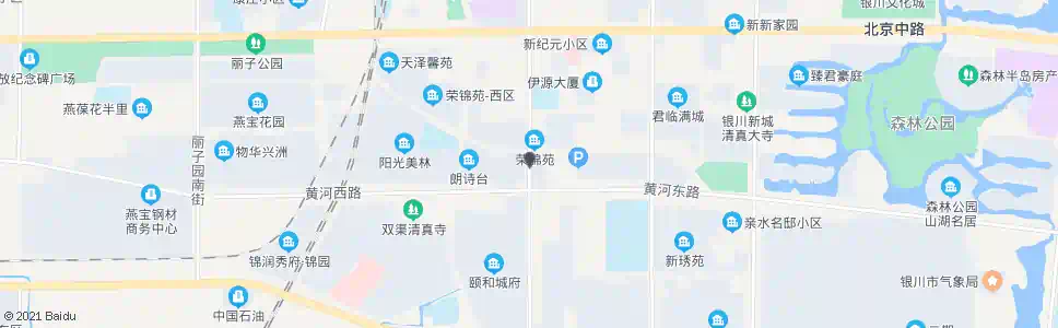 银川新苑小区_公交站地图_银川公交_妙搜公交查询2025