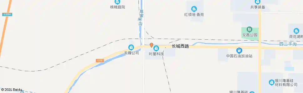 银川经天路宏图街口_公交站地图_银川公交_妙搜公交查询2025
