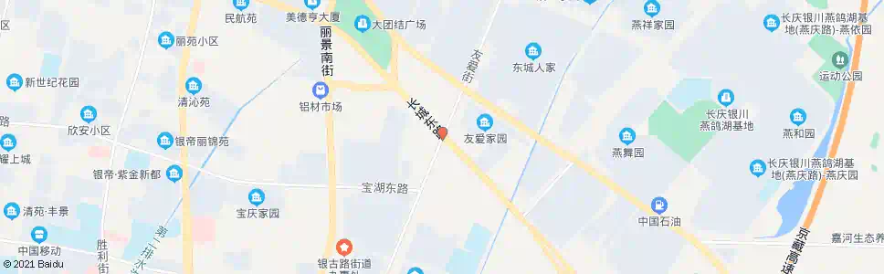 银川银古路口_公交站地图_银川公交_妙搜公交查询2025